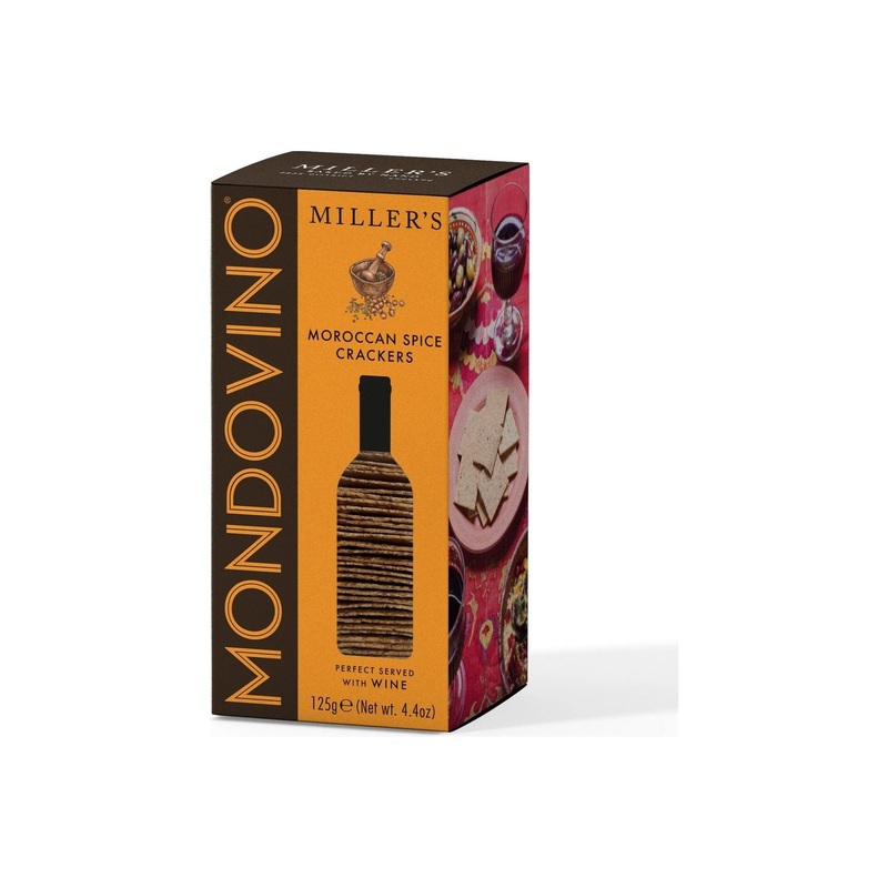 Mondovino Moroccan Spice Crackers