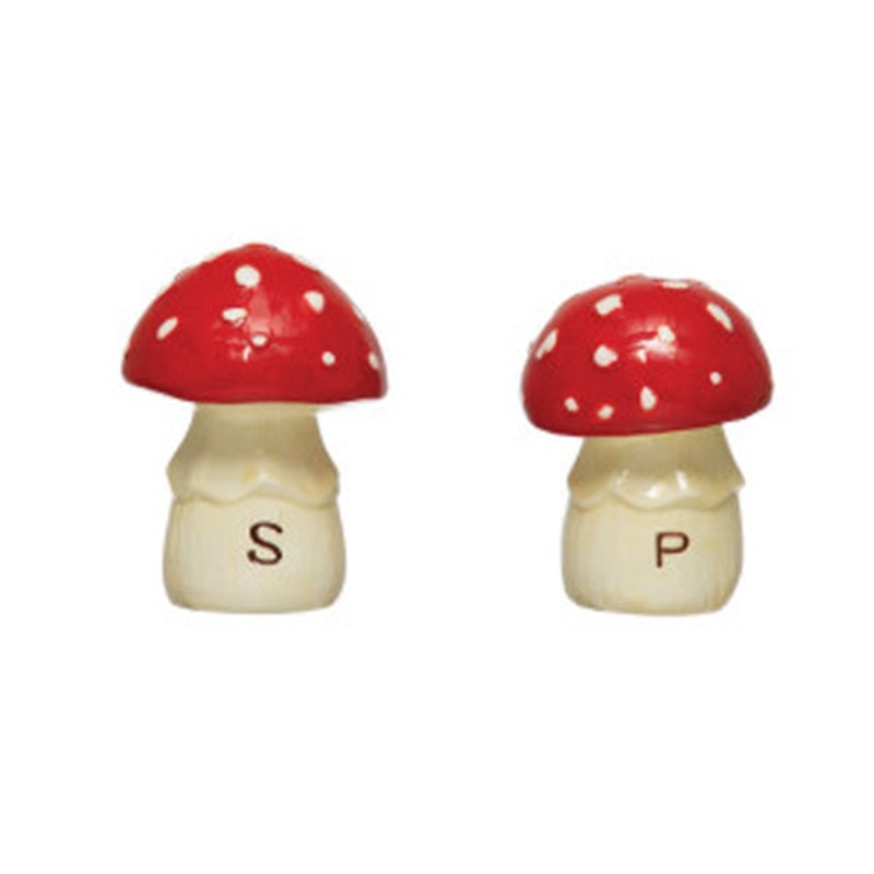 Mushroom Salt & Pepper Set