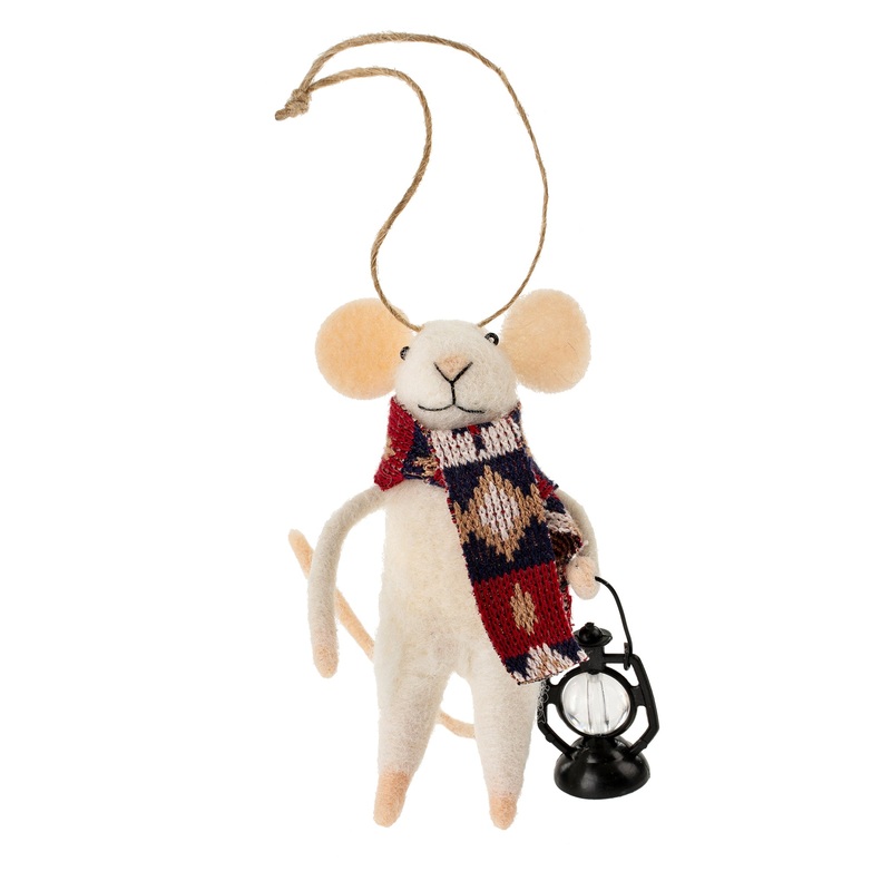 Nordic Noah Mouse Ornament