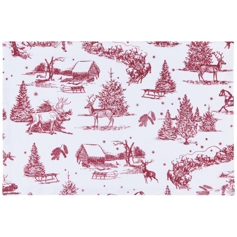 Placemat - Winter Toile