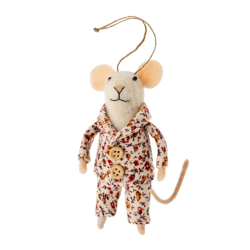 Pyjama Paul Mouse Ornament
