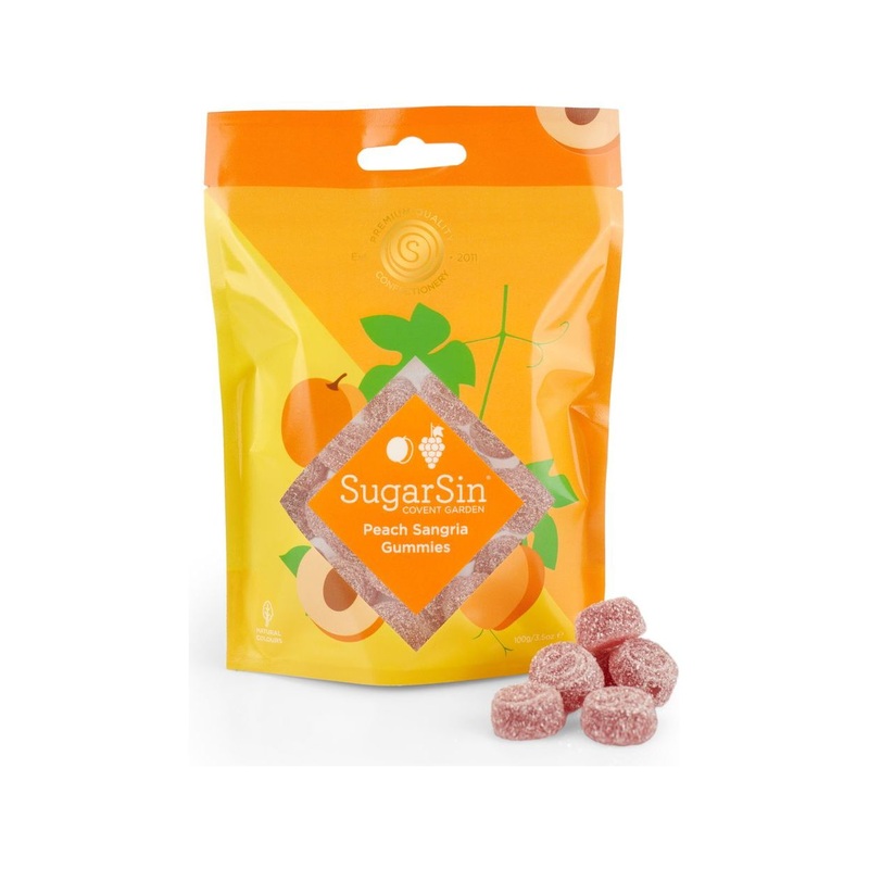 SugarSin Peach Sangria Gummies