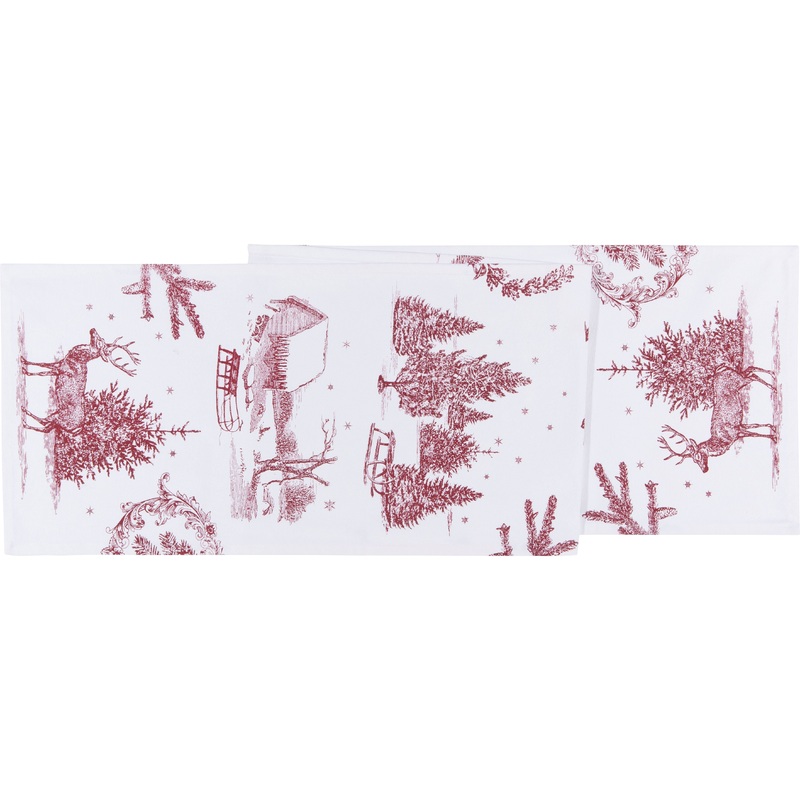 Table Runner - Winter Toile