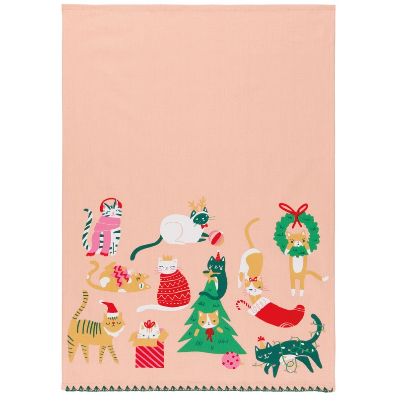 Tea Towel - Let it Meow