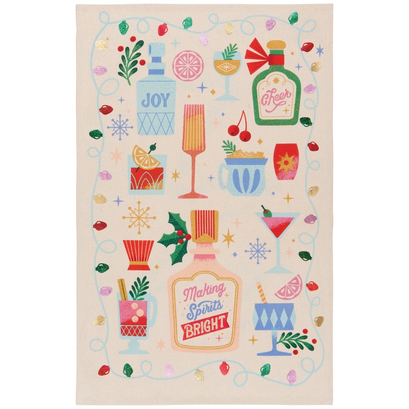 Tea Towel - Spirits Bright