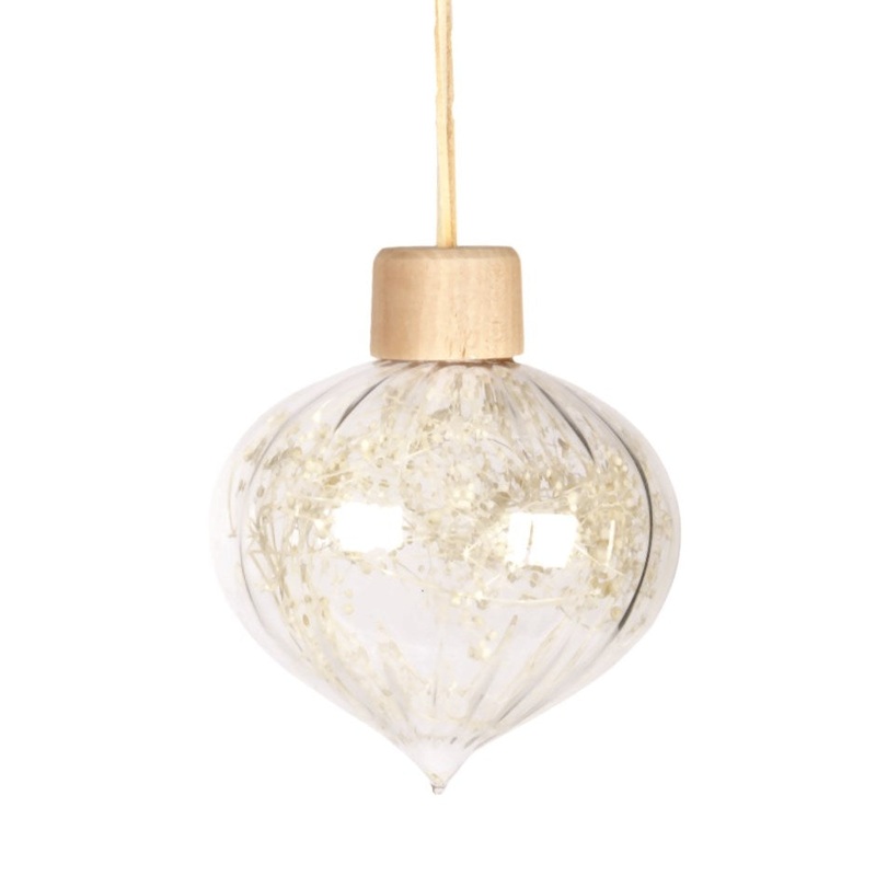 Wooden Ball Ornament