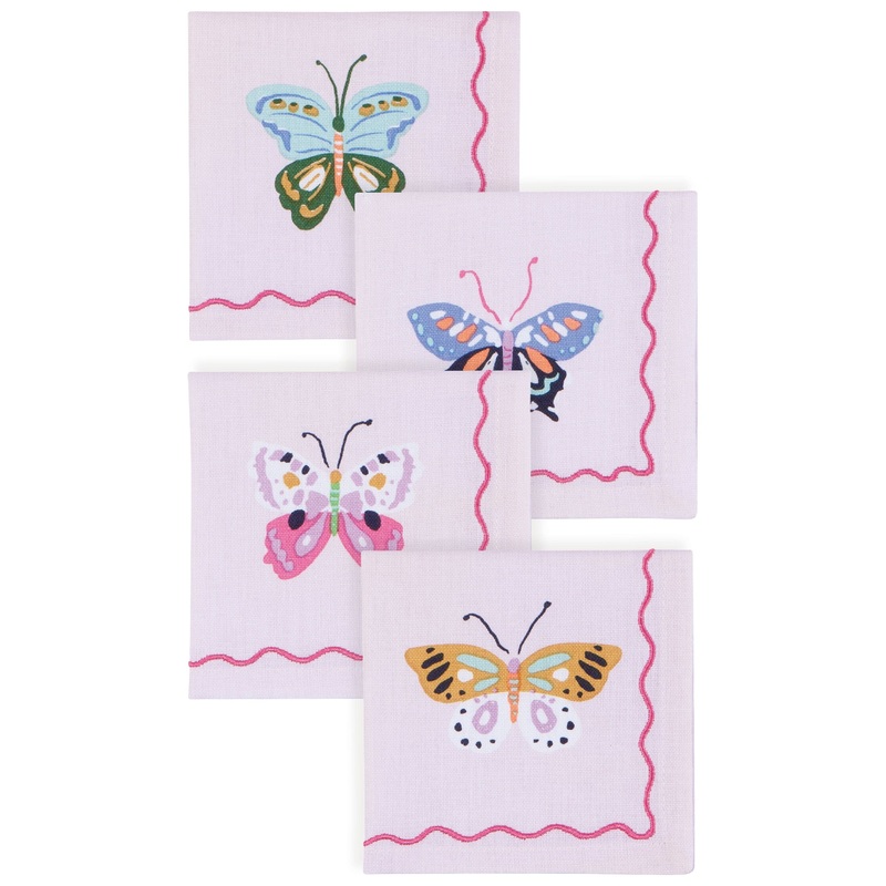 Cocktail Napkin Set - Flutter By