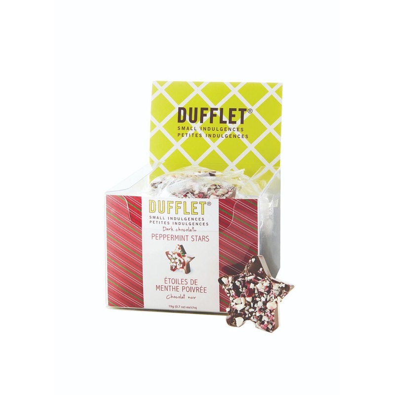 Dark Chocolate Peppermint Star