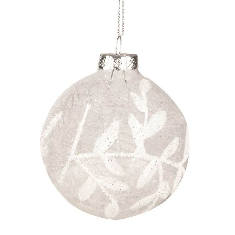 Glitter Branch Ornament