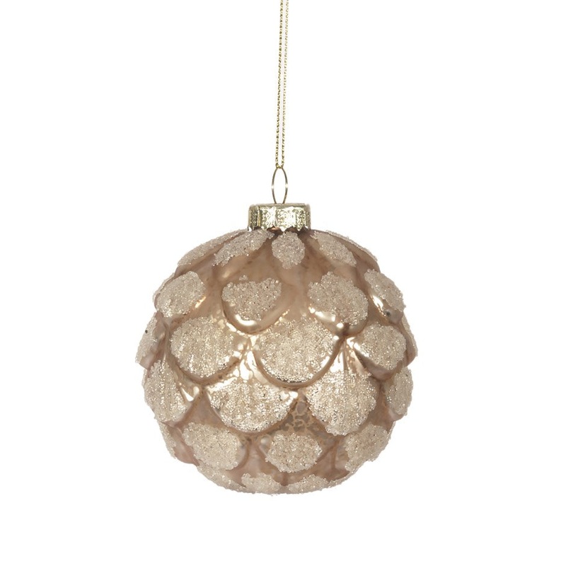 Gold & Ivory Ornament