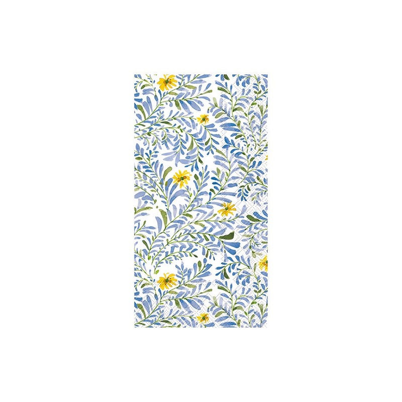Lovely Branches Blue Paper Napkins - Buffet / Dinner