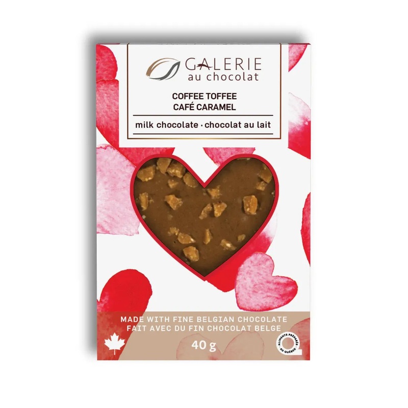 Milk Chocolate Coffee Toffee Bar