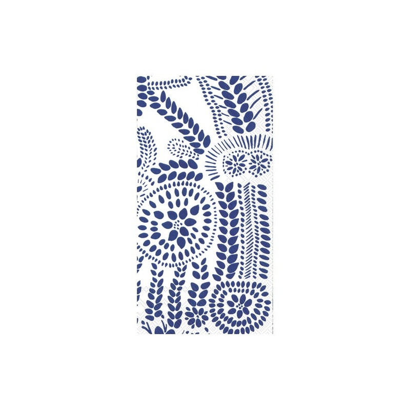 Nasia Blue Paper Napkins - Guest Towel / Dinner