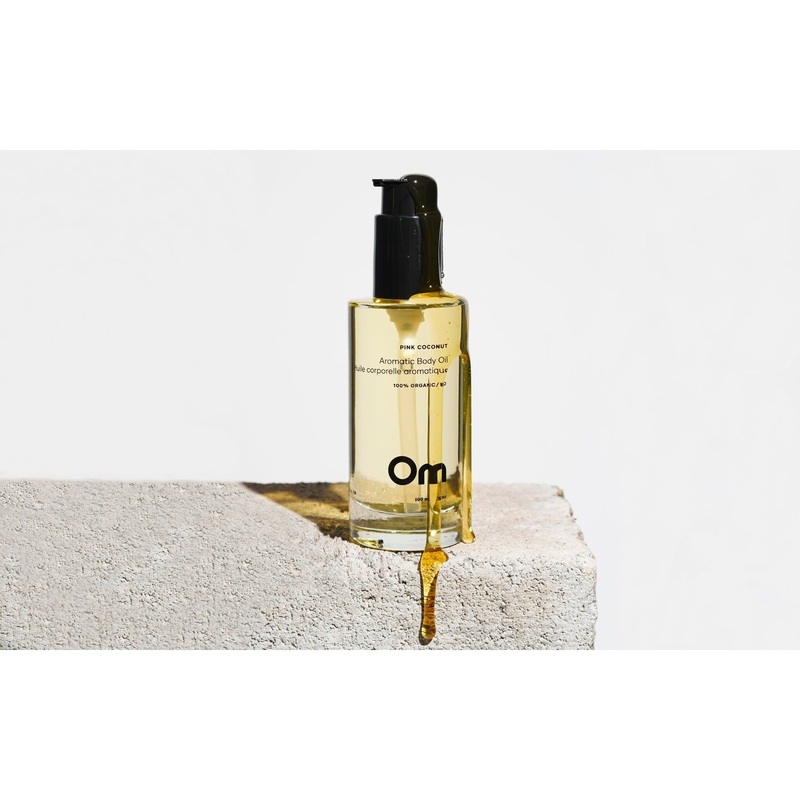 Om Organics Pink Coconut Body Oil