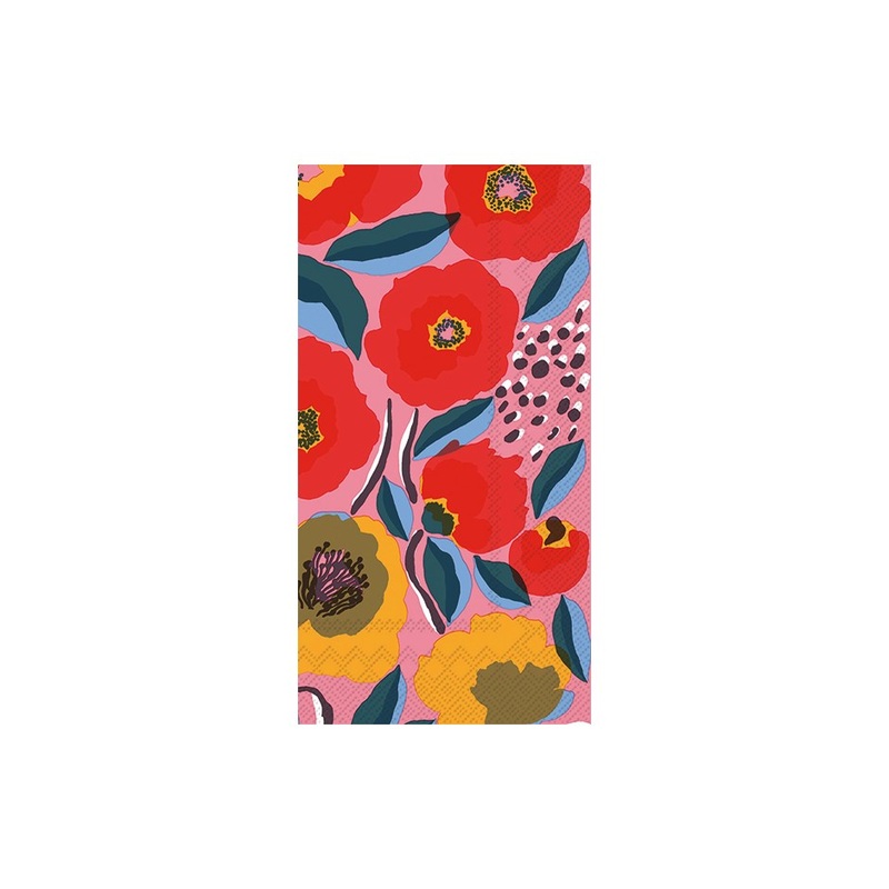 Rosarium Rose Paper Napkins - Buffet / Dinner