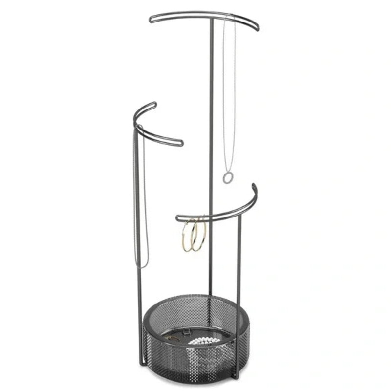 Tesora Black Jewelry Stand