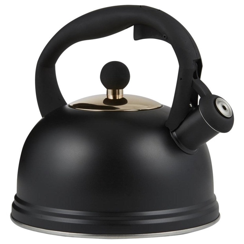 Typhoon Black Whistling Kettle