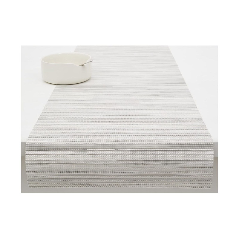 Chilewich Rib Weave Table Runner - Birch