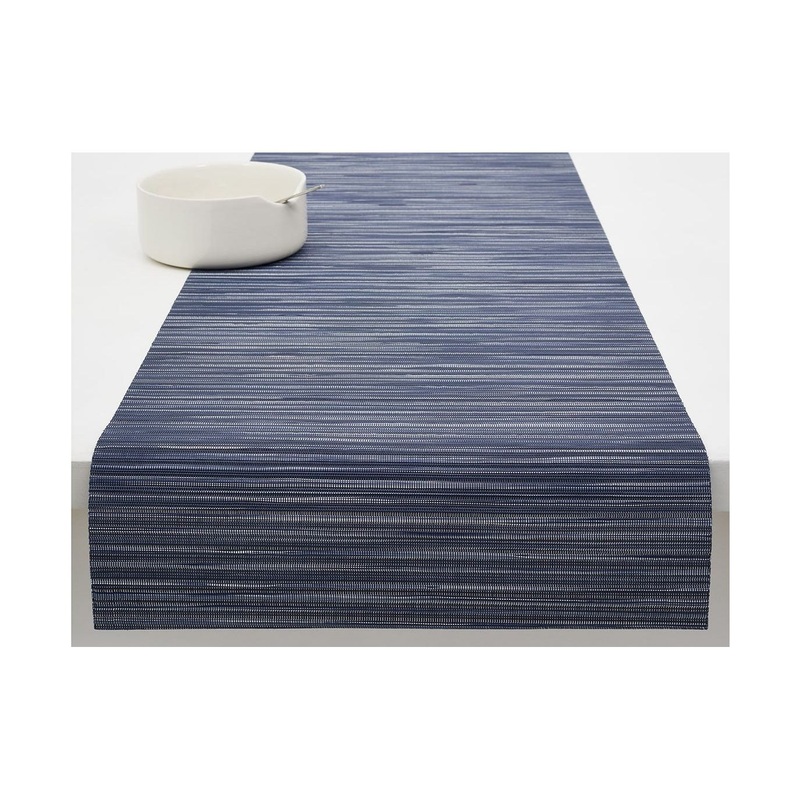 Chilewich Rib Weave Table Runner - Indigo