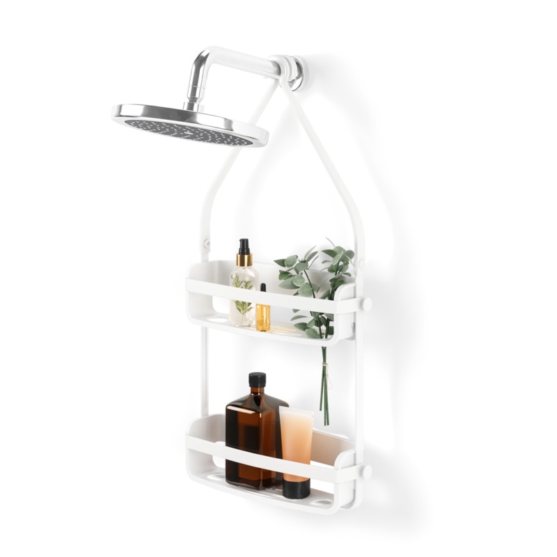 Flex Shower Caddy - White