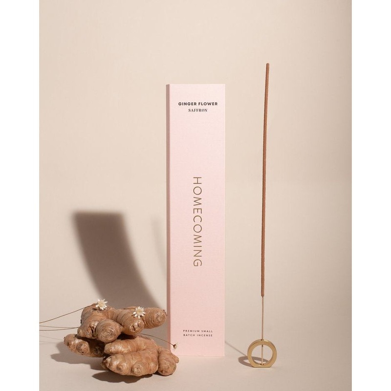 Homecoming Ginger Flower Saffron Incense