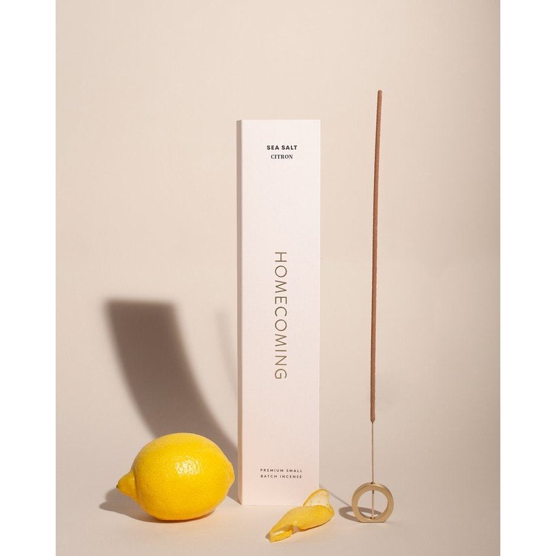 Homecoming Sea Salt Citron Incense