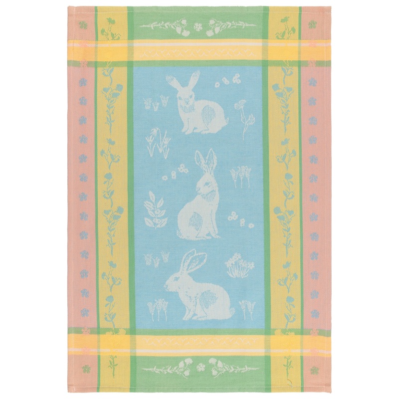Jacquard Tea Towel - Easter Bunny
