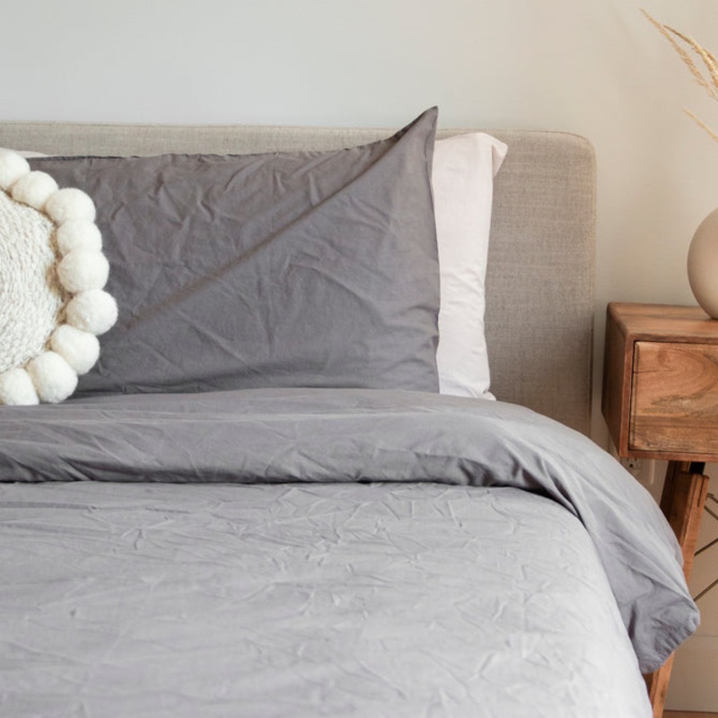 King Duvet Cover - Ash