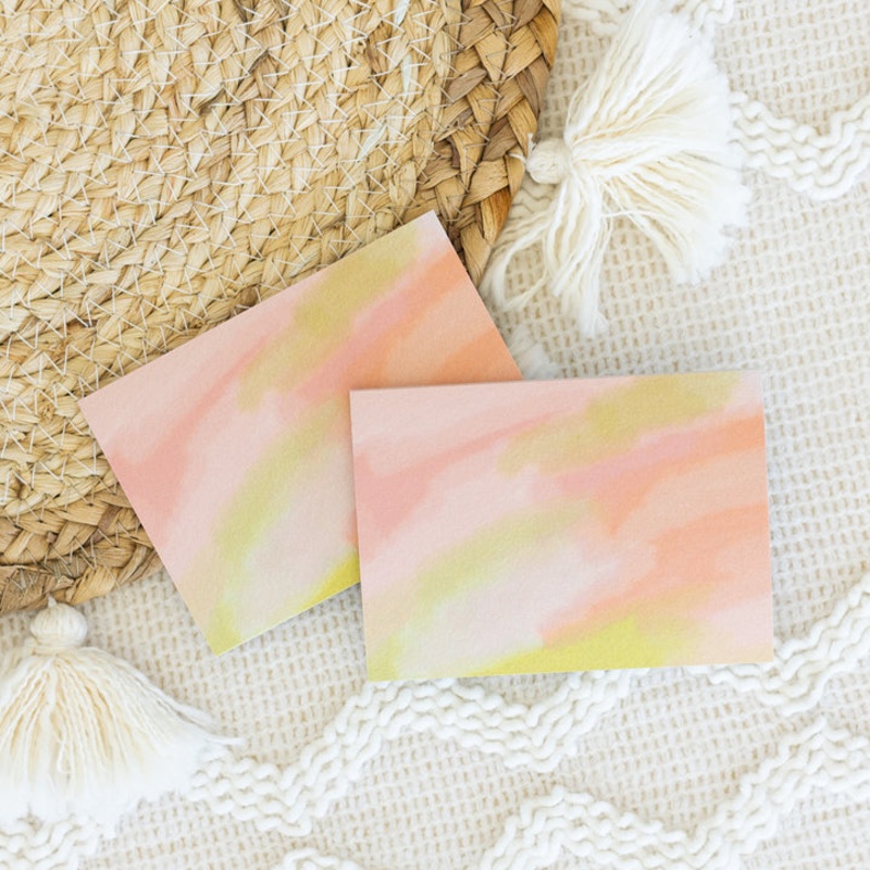 Limelight Watercolor Sticky Notes