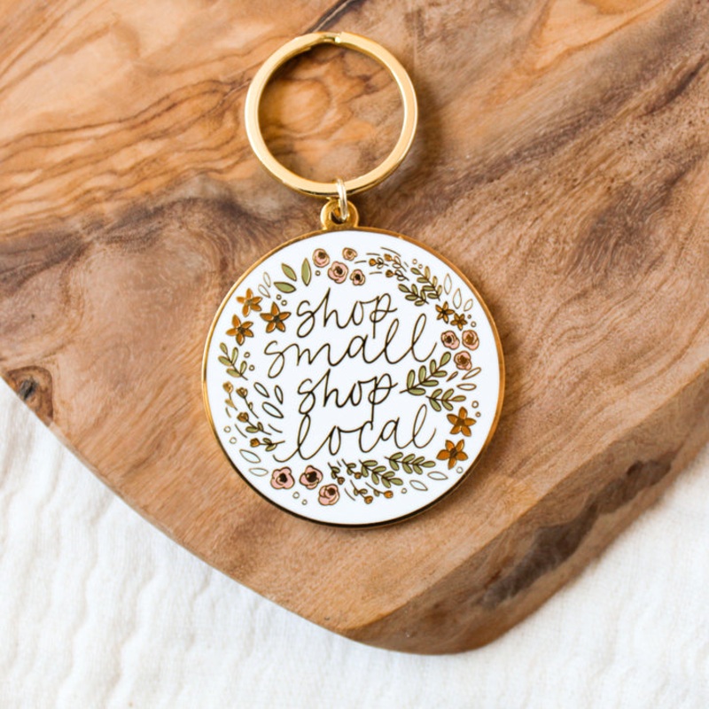 Shop Small Keychain