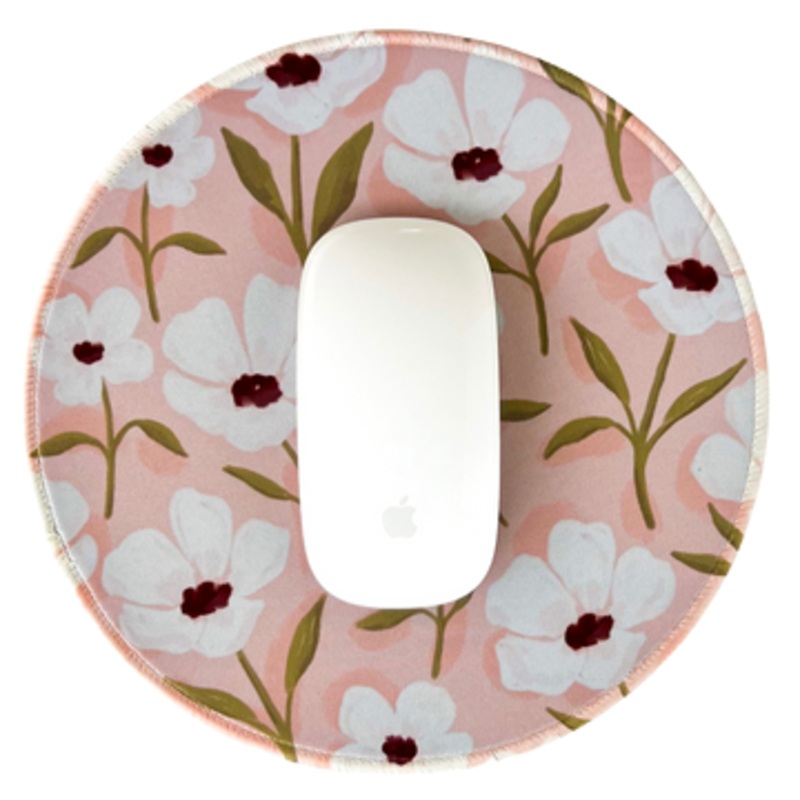 White Anemone Mousepad