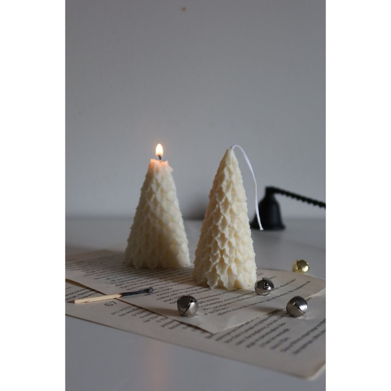 White Pine Tree Candle