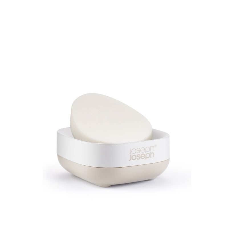 Beige Compact Soap Dish