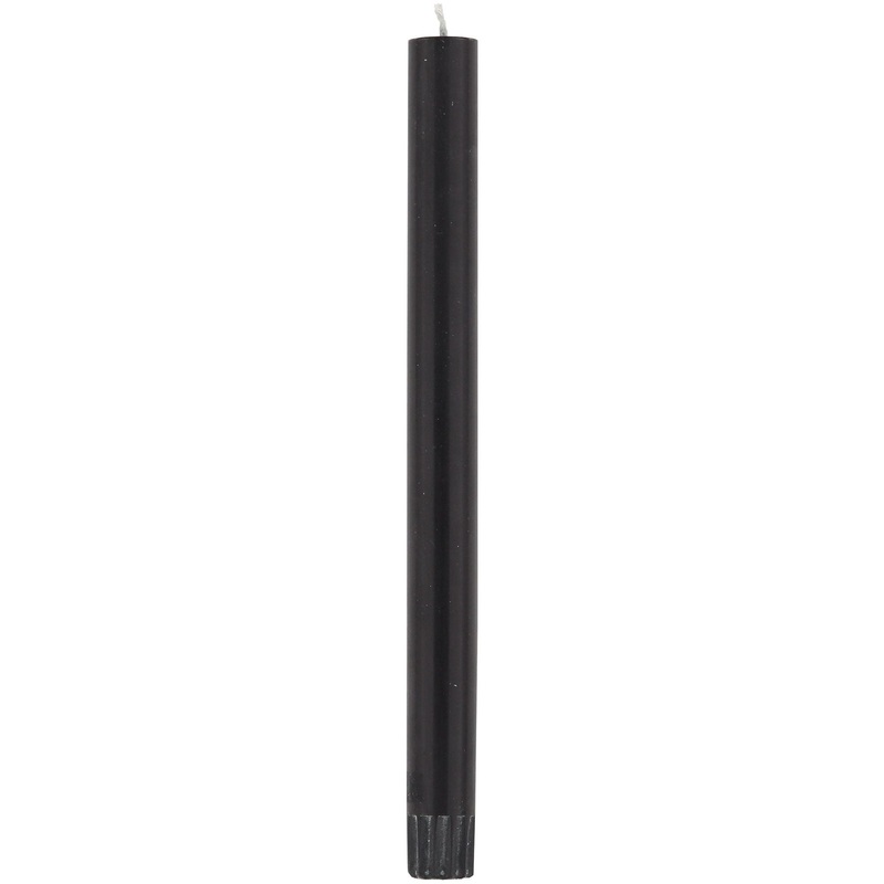 Dinner Candle - Jet Black