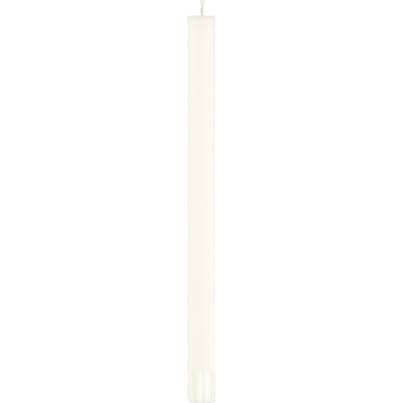 Dinner Candle Pearl White