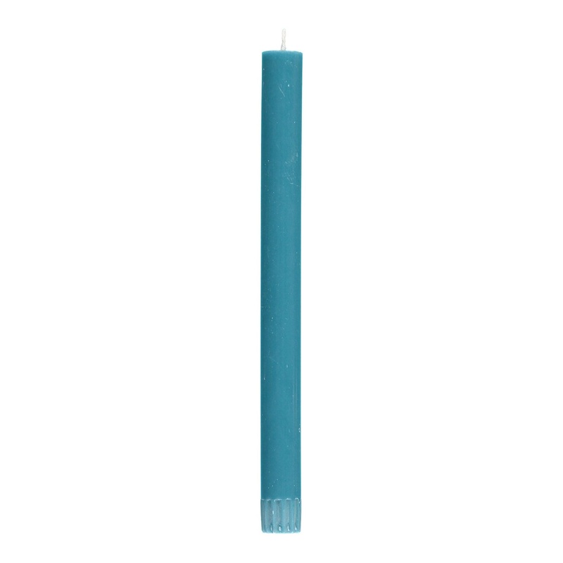 Dinner Candle - Petrol Blue