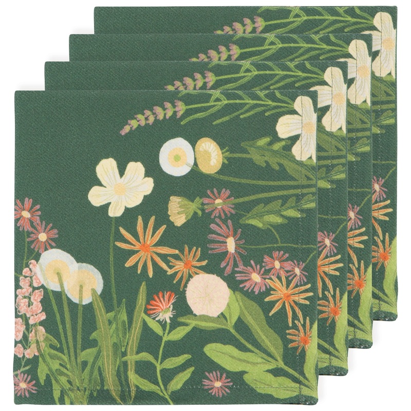 Napkin Set - Bees & Blooms