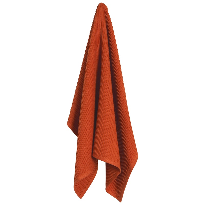 Ripple Towel - Rust