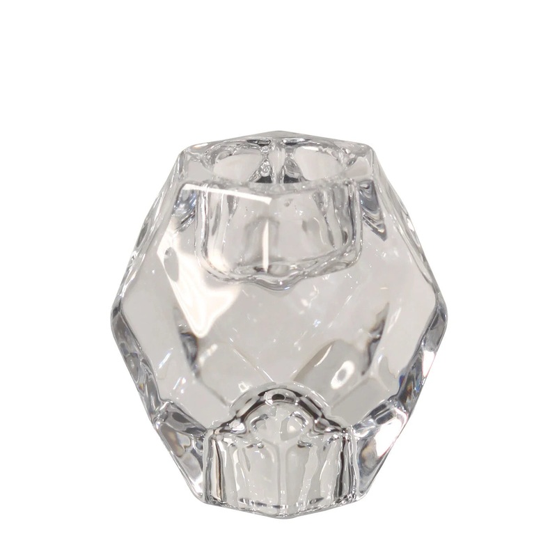 Small Clear Kye Candle Holder