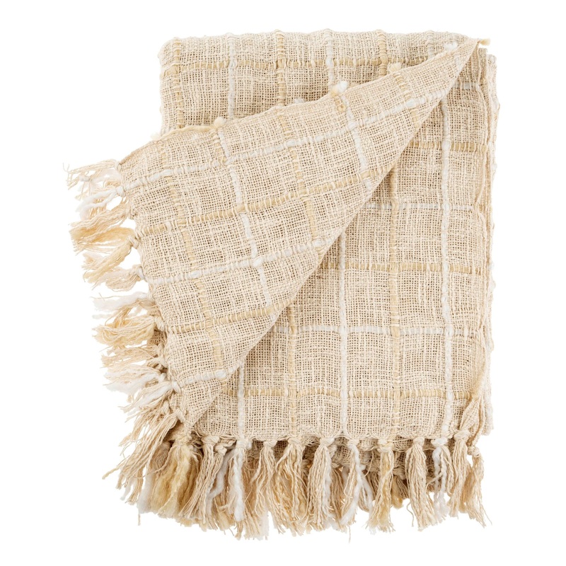 White Pacifica Throw