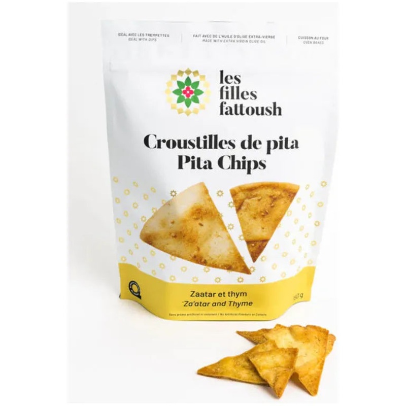 Zaatar et Thyme Pita Chips