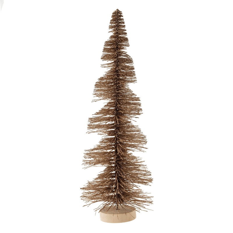Large Gold Sparkle Swirl Tree