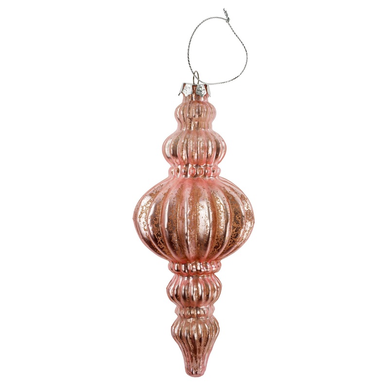 Pink Belle Spindle Ornament