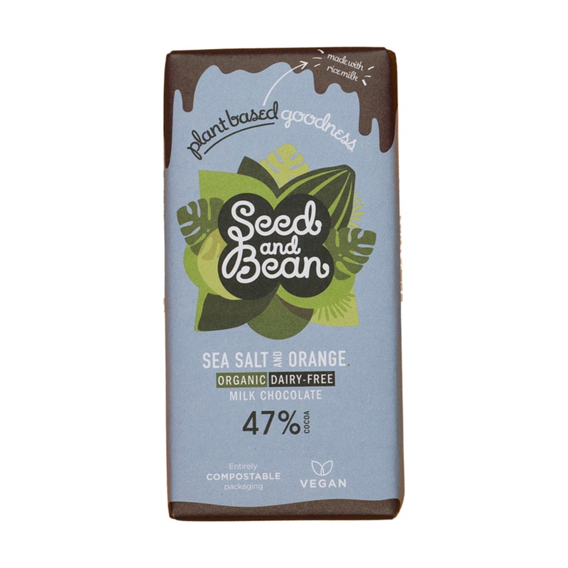 Seed & Bean Dairy-Free Milk Orange Bar