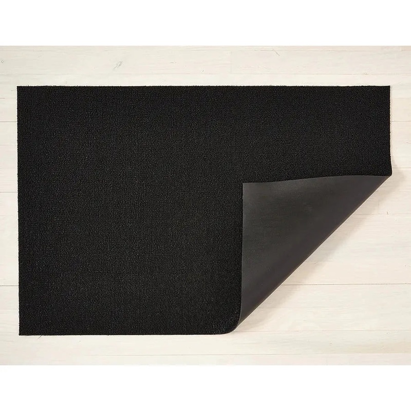 Solid Shag Rug 18x28 - Black