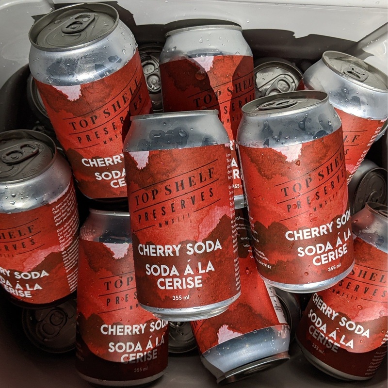 Top Shelf Preserves Cherry Soda