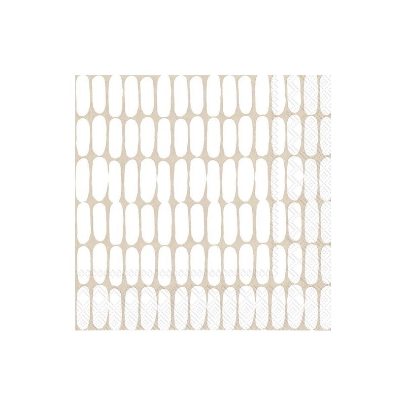 Alku Cream Paper Napkins - Lunch