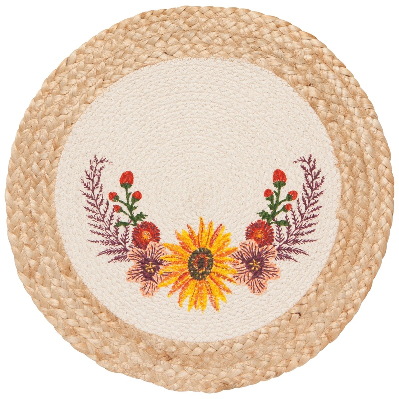 Braided Placemat - Sunflower Splendor