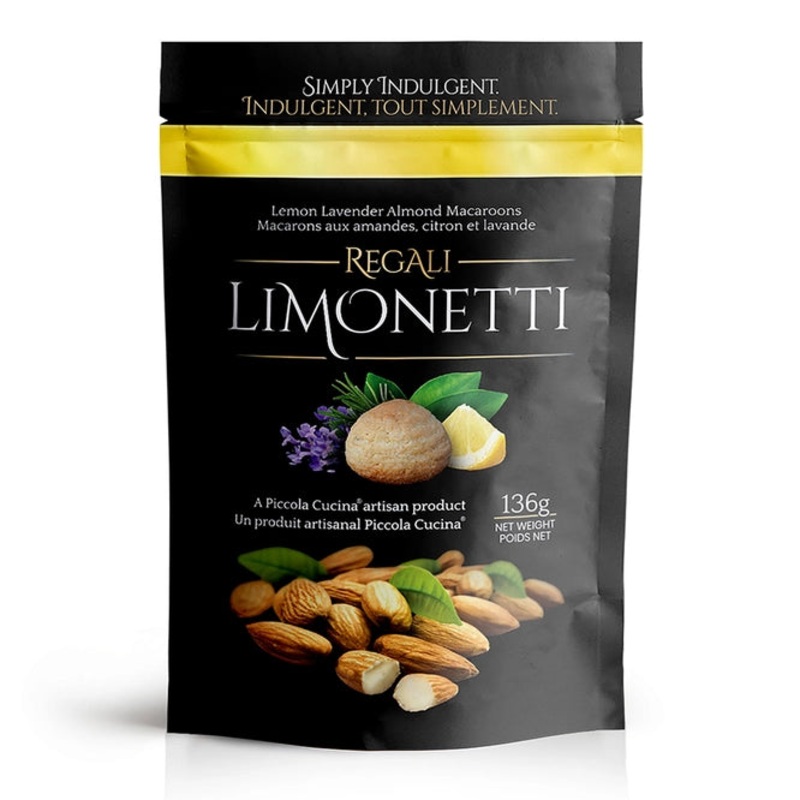 Gluten Free Lemon Lavender Amaretti