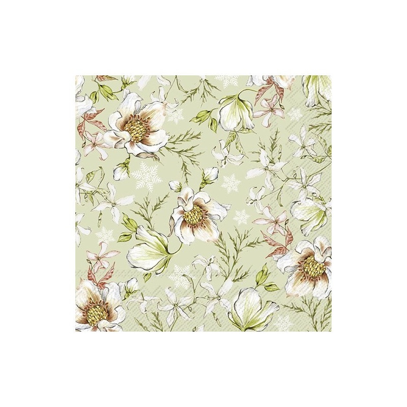 Linnea Sage Paper Napkins - Lunch